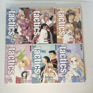 Tactics - Volumes 1-6 Manga (Paperback) Tokyopop TokyoPop English **Excellent**
